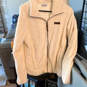 Columbia Women's Off-White Teddy Jacket